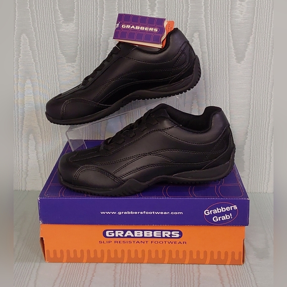 Grabbers Other - NIB GRABBERS Unisex Leather Shoes SIZE: 9 W / #079